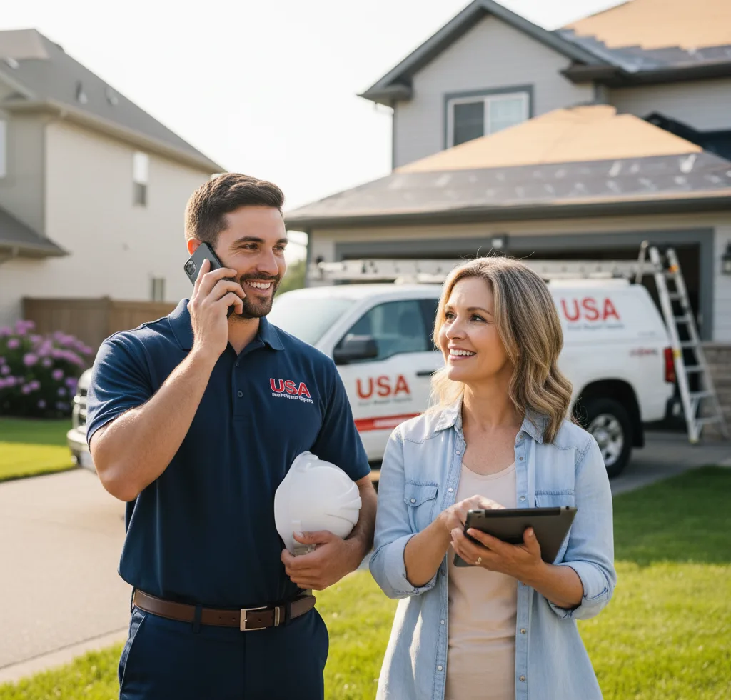 USA Roof Repair Experts customer support in Norway